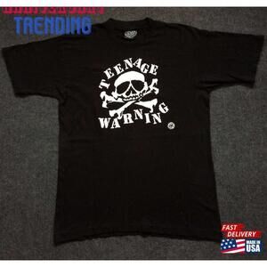 Teenage Warning 90S 80S Rare Tshirt